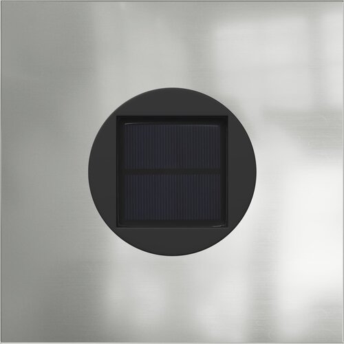  Solarna LED svjetlost za stazu 2 pcs Srebrno Galvanizirano Slike