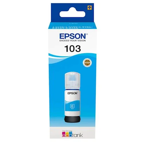 Tinta EPSON EcoTank 103 Cyan