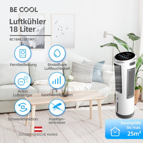 BE COOL BC18AC2301IKF Luftkühler Cene