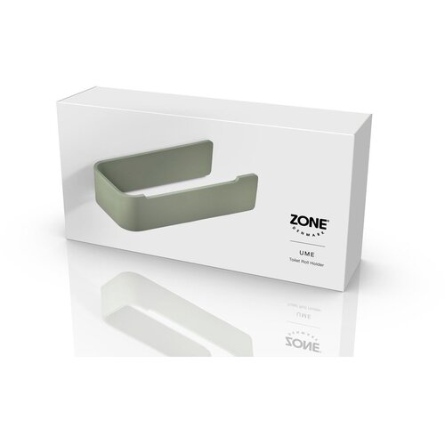 Zone Svijetlo zeleni metalni zidni držač toaletnog papira Ume &amp;ndash; Slike