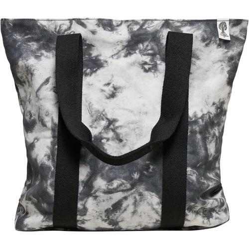 Urban Classics Accessoires Dye Tote Bag Black/White