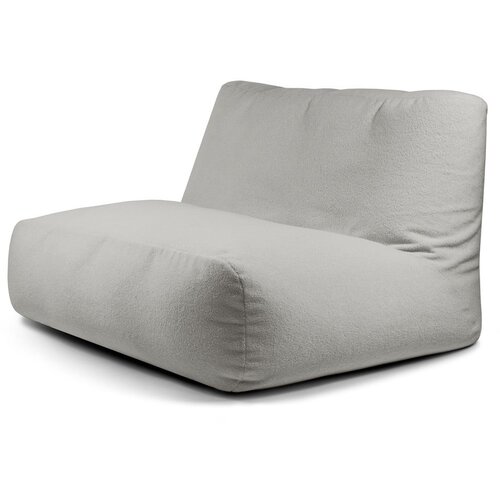 SLOWDOWN Svetlo siva vreča za sedenje iz tkanine bouclé Sofa Tube – Cene