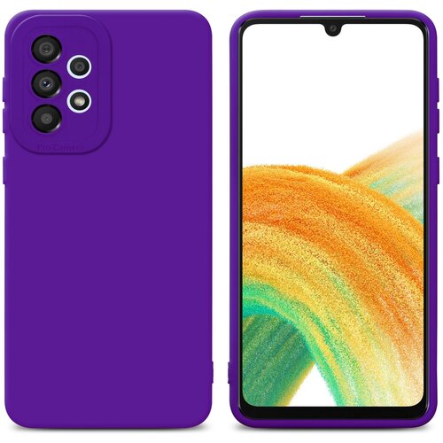 Cadorabo Ohi&scaron;je, združljiv s Samsungom v tekoči temno vijolični barvi - za&scaron;čitni pokrov iz fleksibilnega silikona TPU, (20617728) Cene