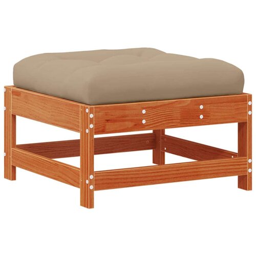  Set lounge namje&amp;scaron;taja za vrt 7 pcs Vosak smeđa i taupe - Vosak smeđa bor Slike
