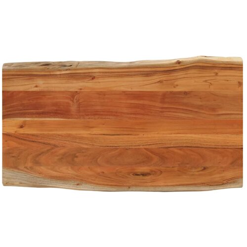 vidaXL Stolna ploča 100x60x2,5 cm pravokutna bagremovo drvo živi rub Cijene