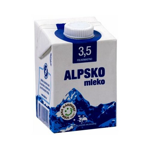 Somboled mleko kravlje trajno alpsko 3.5%MM 500ML Slike