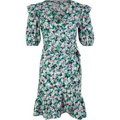 Dorothy Perkins Tall Obleka nebe&amp;scaron;ko modra / žad / eozin / črna Slike
