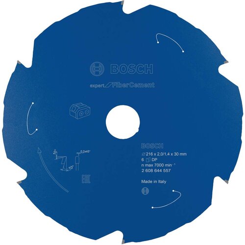 Bosch Expert for Fibre Cement list kružne testere za akumulatorske testere 216x2,0x30 T6 Slike