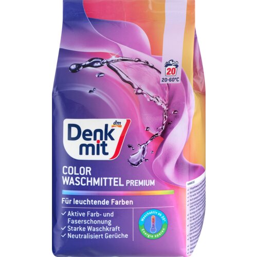 Denkmit Detergent za pranje veša u boji, 20 pranja 1.35 kg Cene