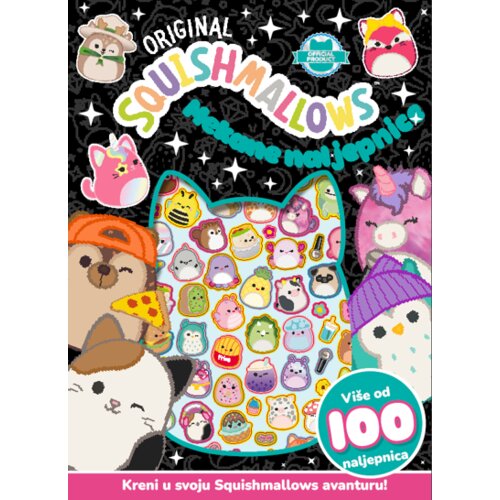 Squishmallows Moja velika knjiga s naljepnicama Cene
