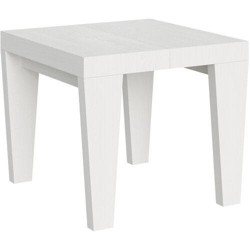 Itamoby &amp;nbsp; Spimbo (90x90/246 cm) - bela - raztegljiva jedilna miza, (20842236) Slike