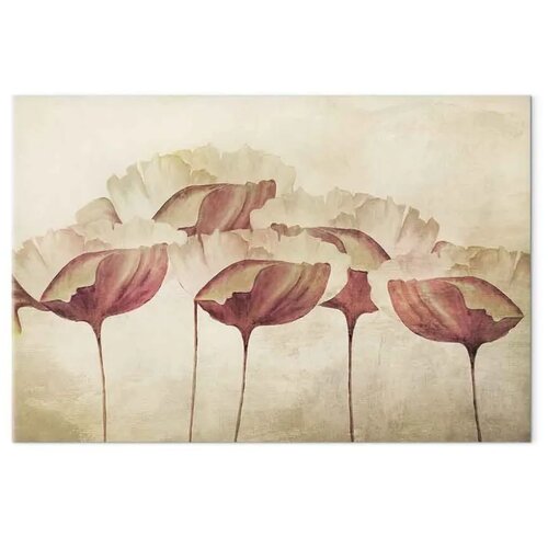  Slika - Flowers in Beige (1 Part) Wide 30x20 Cijene