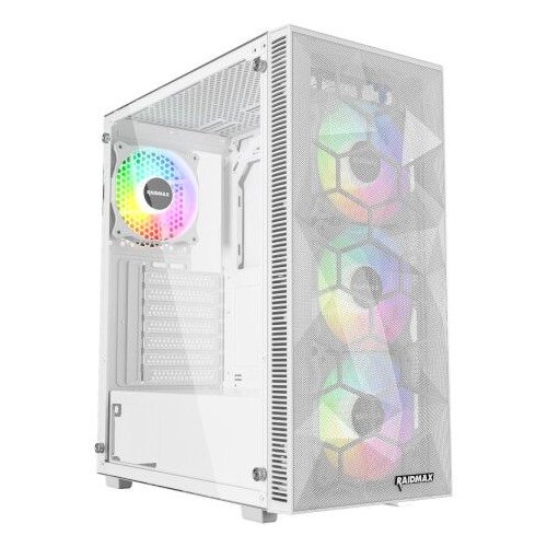 Raidmax kućište Talos window/White, 4x 120mm FRGB/650W/RT650RGBW Cene