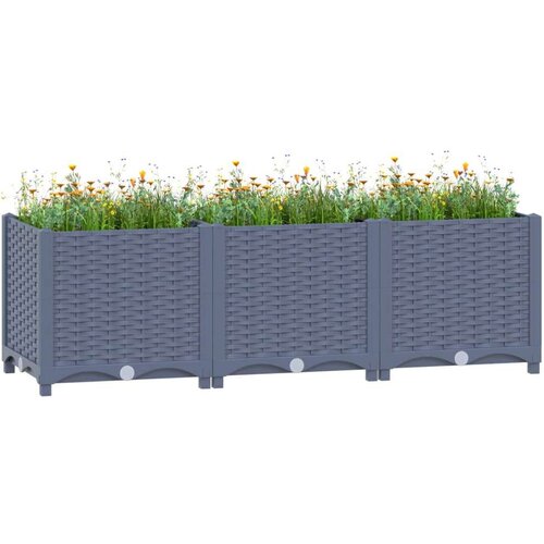  Povišena gredica 120x40x38 cm od polipropilena Cijene