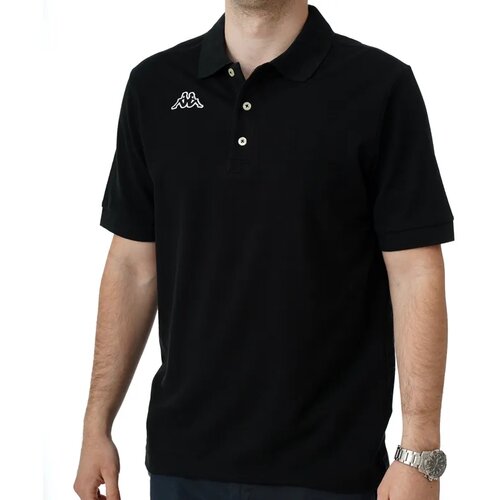 Kappa Muška polo majica Logo Holiver, Crna Cene