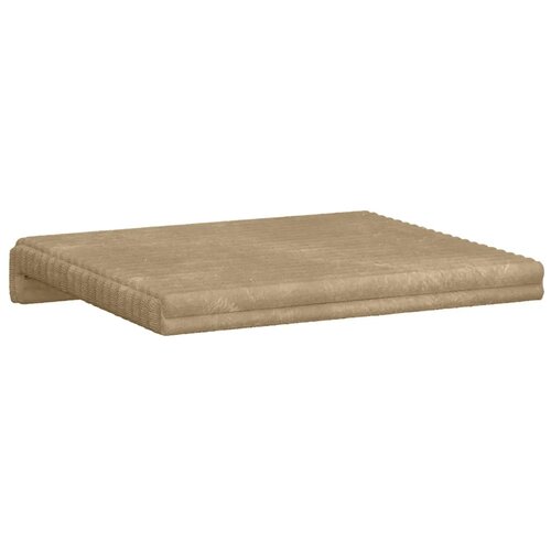  Jastučić za klupu 2 kom. Pli&amp;scaron;ani kord Sivosmeđa Dubina 35 cm - Sivosmeđa 2 Slike