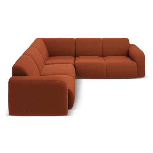 Micadoni Smeđa kutna garnitura od boucl&amp;eacute; tkanine (promjenjiva) Molino &amp;ndash; Home Slike