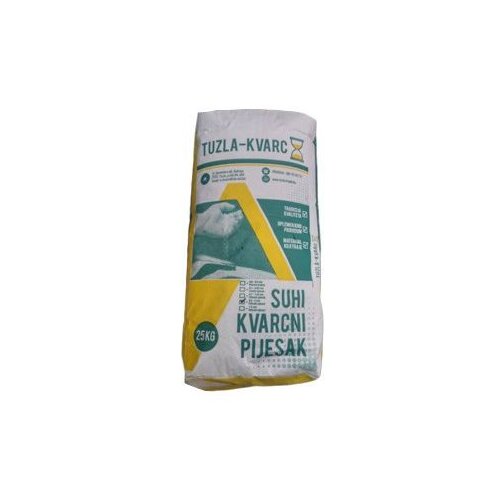 Pijesak kvarcni granulacije 0,5-2 mm suhi 25/1 Cene