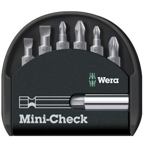 Wera tip / bits set + mini-preverite ročaj, (21110861) Cene