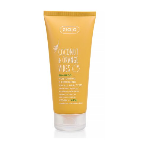 Ziaja &amp;scaron;ampon - Coconut &amp;amp; Orange Vibes Shampoo Slike