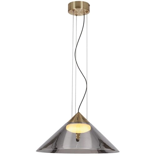  visilica na kablu presto 1xGX53/10W/230V prečnik 34 cm zlatna/zadimljena siva Cene