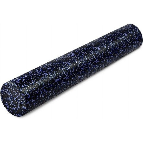 MANIDEA Roler Za MasaŽu 90 Cm - Glatki (crni Sa Plavim TaČkama) Cene