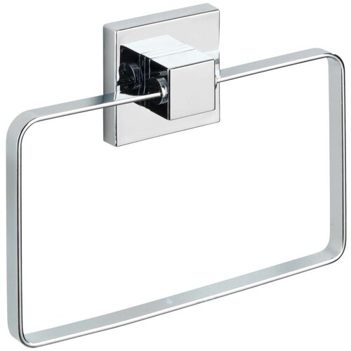 Wenko 22689100-Držač pe&scaron;kira VACUUM-LOC QUADRO ED 18,5x14 cm srebrni/sjajni hrom Cene
