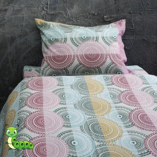 Gusenica posteljina krep šarena - 200x200 Slike