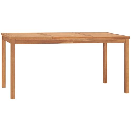  Vrtna jedilna miza 160x80x77 cm trdna tikovina Cene