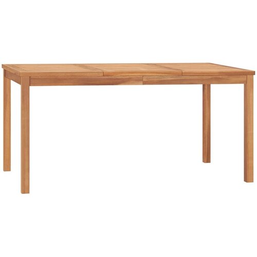  Vrtni blagovaonski stol 160 x 80 x 77 cm od masivne tikovine Cijene