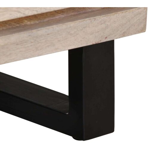  Komoda 2 kosa 60x34x75 cm trden mangov les Slike
