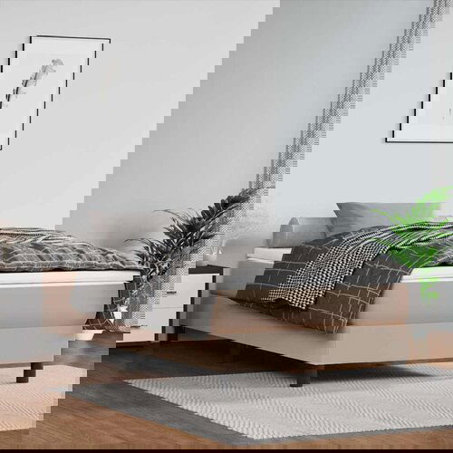 vidaXL Dječji madrac s oprugama boja cappuccina 80x160 cm umjetna koža Cijene