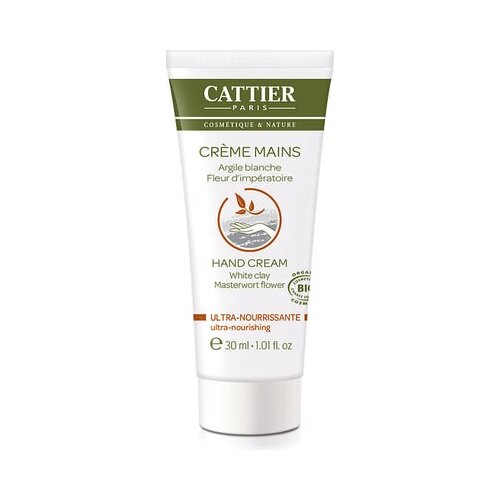 CATTIER Paris Krema za roke z glino za regenerativno nego - 30 ml Slike