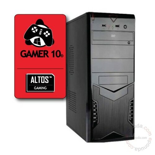 Altos Gamer 10, FM2+/Athlon X4/4GB/500GB/R7 360/DVD/Win 10 računar Slike