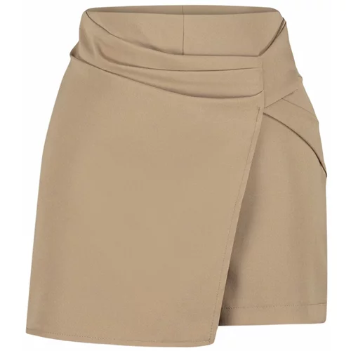 Trendyol Mink Knot Detailed Shorts Skirt