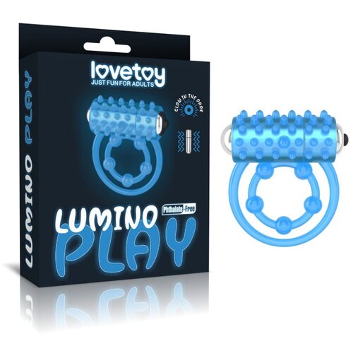 Lovetoy Lumino Play Vibrating Penis Ring LVTOY00537 Cene