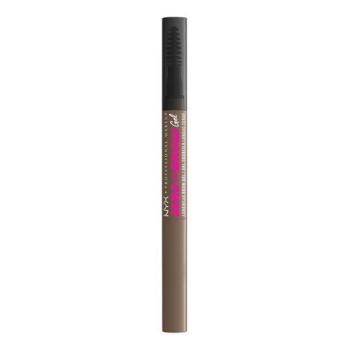 NYX Professional Makeup Zero To Brow barvni gel za obrvi 2 ml Odtenek 05 ash brown Cene