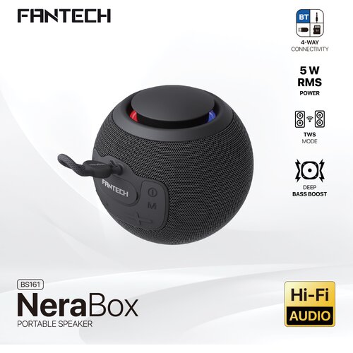  bluetooth zvucnik fantech BS161 nerabox crni Cene