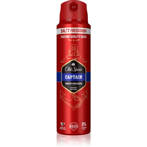 Old Spice Captain deodorant v pr&amp;scaron;ilu 200 ml Slike
