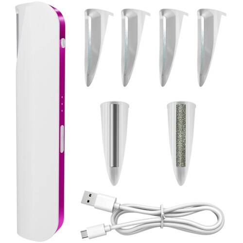 INF Električni ultrazvočni odstranjevalec dlačic za obraz z USB-C polnjenjem White, (5000339696) Cene