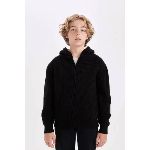 Defacto Boy Cardigan Black U4282A6/BK81