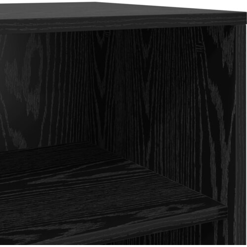 VidaXL Sideboard crni hrast 70x41x75 cm konstruirano drvo Slike