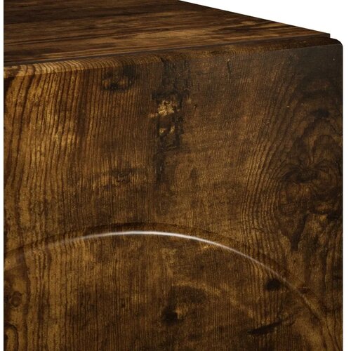  TV stalak 140 x 34 5 x 40 cm Dimljeni hrast Konstruirano drvo - Dimljeni hrast 140 x 34 5 x 40 cm Slike