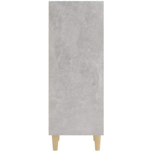  Komoda siva boja betona 34 5x32 5x90 cm od konstruiranog drva Slike