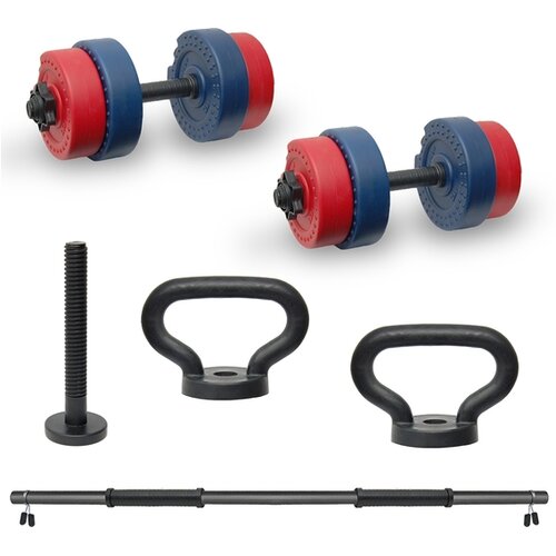 Iron sport Tegovi set 14kg tegova 2+1 &scaron;ipka i ručka za zvono Cene