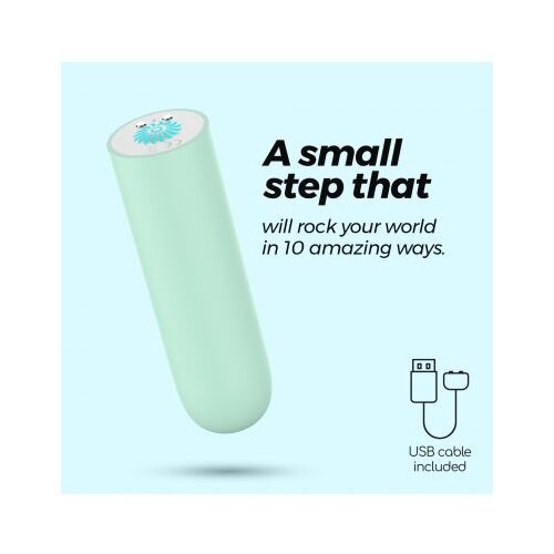 Crushious Mini vibrator Quackers zelen Slike