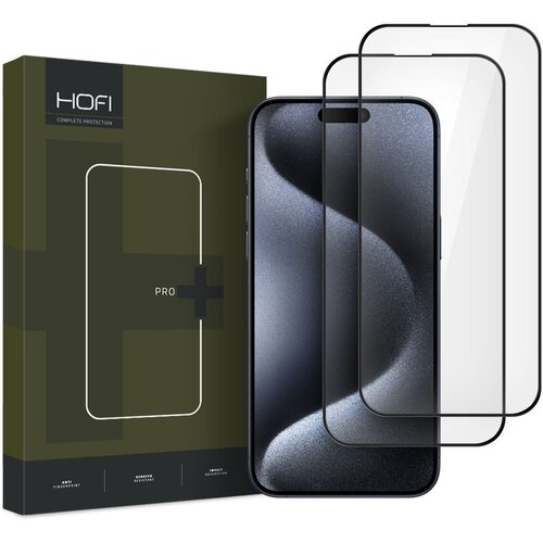 HOFI PRO+ 2-PACK zaštitno staklo za IPHONE 16 BLACK Cijene