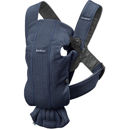Baby Bjorn nosiljka Mini Mesh 3D navy blue 021008 Slike