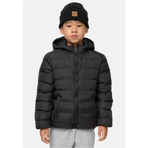 Urban Classics Kids boys basic bubble jacket black/black/black Slike