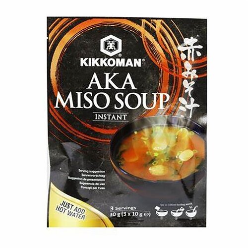 Kikkoman aka miso supa, tri porcije, kikkoman, 30g Slike